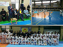 برگزاری مسابقات کاراته یادواره بهار انقلاب در شهرستان دماوند